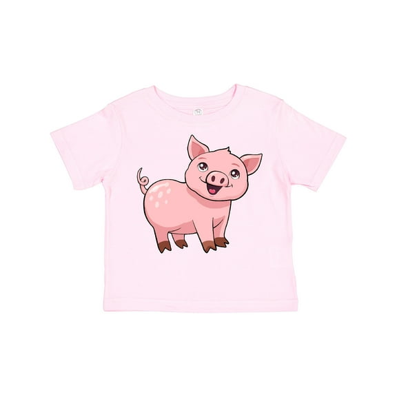 Inktastic Cute Pig Boys or Girls Toddler T-Shirt