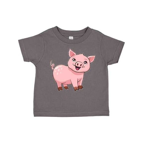 Inktastic Cute Pig Boys or Girls Toddler T-Shirt