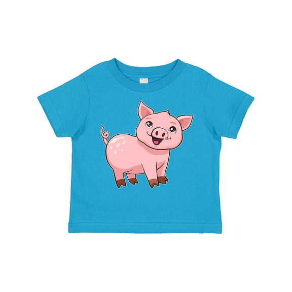 Inktastic Cute Pig Boys or Girls Toddler T-Shirt