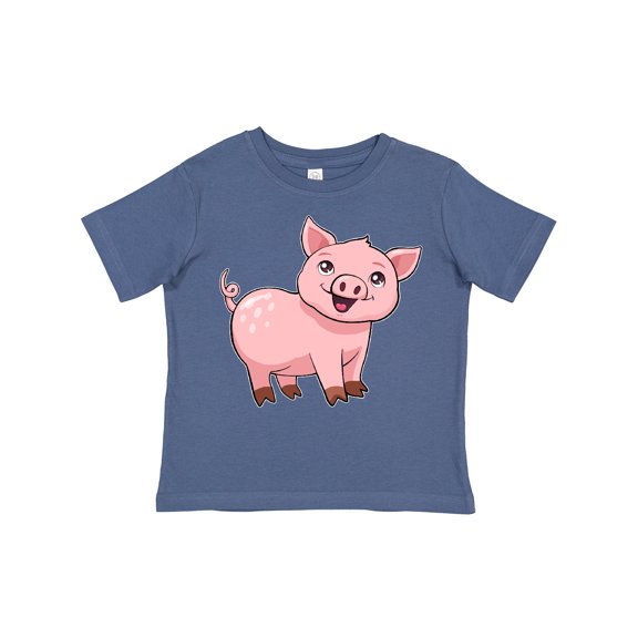 Inktastic Cute Pig Boys or Girls Toddler T-Shirt
