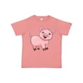 thumbnail image 1 of Inktastic Cute Pig Boys or Girls Toddler T-Shirt, 1 of 5