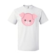 thumbnail image 1 of Inktastic Cute Pig, Little Pig, Pig Head, Pink Pig T-Shirt, 1 of 5