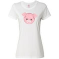 thumbnail image 1 of Inktastic Cute Pig, Little Pig, Pig Head, Pink Pig Women's T-Shirt, 1 of 5