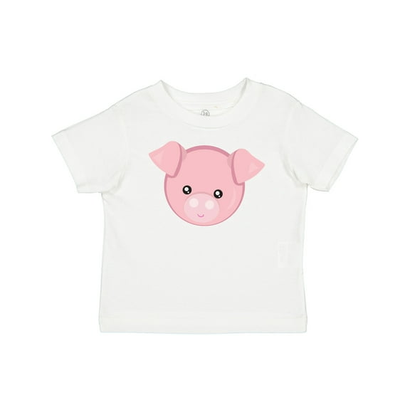 Inktastic Cute Pig, Little Pig, Piggy, Pink Pig Boys or Girls Baby T-Shirt