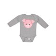 thumbnail image 1 of Inktastic Cute Pig, Little Pig, Piggy, Pink Pig Boys or Girls Long Sleeve Baby Bodysuit, 1 of 5