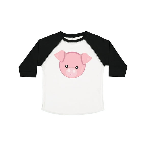 Inktastic Cute Pig, Little Pig, Piggy, Pink Pig Boys or Girls Toddler T-Shirt