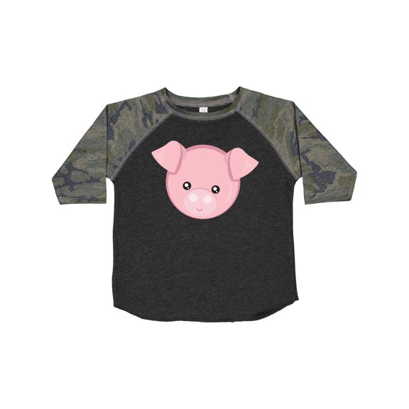 Inktastic Cute Pig, Little Pig, Piggy, Pink Pig Boys or Girls Toddler T-Shirt