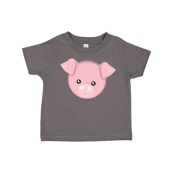 Inktastic Cute Pig, Little Pig, Piggy, Pink Pig Boys or Girls Toddler T-Shirt