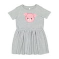 thumbnail image 1 of Inktastic Cute Pig, Little Pig, Piggy, Pink Pig Girls Toddler Dress, 1 of 5