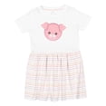 thumbnail image 1 of Inktastic Cute Pig, Little Pig, Piggy, Pink Pig Girls Toddler Dress, 1 of 5