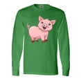 thumbnail image 1 of Inktastic Cute Pig Long Sleeve T-Shirt, 1 of 5