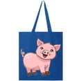 thumbnail image 1 of Inktastic Cute Pig Tote Bag, 1 of 3