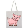 thumbnail image 1 of Inktastic Cute Pig Tote Bag, 1 of 4