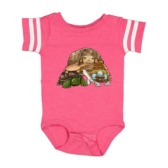 Inktastic Cute Pile of Turtles Boys or Girls Baby Bodysuit