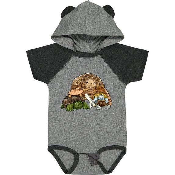 Inktastic Cute Pile of Turtles Boys or Girls Baby Bodysuit