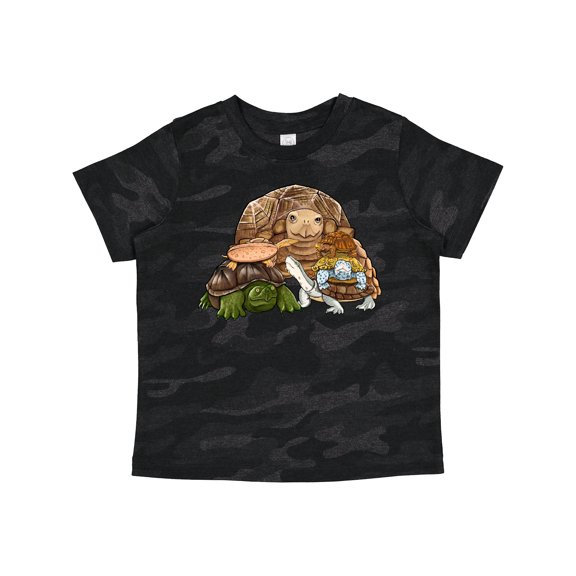 Inktastic Cute Pile of Turtles Boys or Girls Toddler T-Shirt