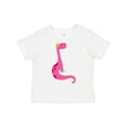 thumbnail image 1 of Inktastic Cute Pink Dinosaur Girls Toddler T-Shirt, 1 of 5