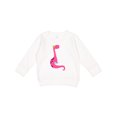 thumbnail image 1 of Inktastic Cute Pink Dinosaur Toddler Sweatshirt, 1 of 4