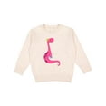 thumbnail image 1 of Inktastic Cute Pink Dinosaur Toddler Sweatshirt, 1 of 4