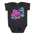 thumbnail image 1 of Inktastic Cute Pink Sea Turtle Boys or Girls Baby Bodysuit, 1 of 5