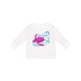 thumbnail image 1 of Inktastic Cute Pink Sea Turtle Boys or Girls Long Sleeve Toddler T-Shirt, 1 of 5
