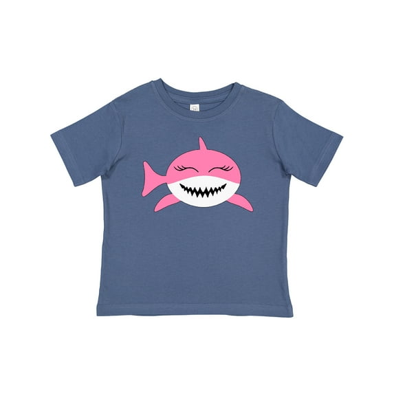 Inktastic Cute Pink Shark Boys or Girls Baby T-Shirt