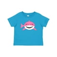 thumbnail image 1 of Inktastic Cute Pink Shark Boys or Girls Baby T-Shirt, 1 of 5