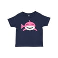thumbnail image 1 of Inktastic Cute Pink Shark Boys or Girls Baby T-Shirt, 1 of 5