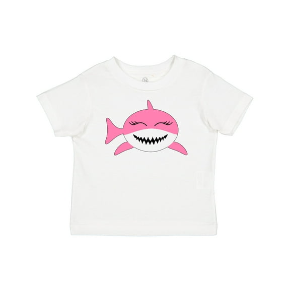 Inktastic Cute Pink Shark Boys or Girls Baby T-Shirt