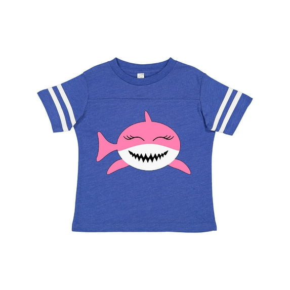 Inktastic Cute Pink Shark Boys or Girls Toddler T-Shirt