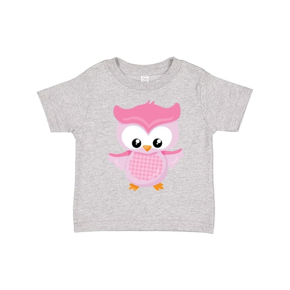 Inktastic Cute Pink Spring Owl Girls Toddler T-Shirt