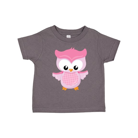 Inktastic Cute Pink Spring Owl Girls Toddler T-Shirt