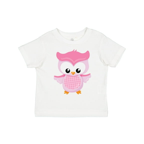 Inktastic Cute Pink Spring Owl Girls Toddler T-Shirt