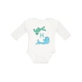 thumbnail image 1 of Inktastic Cute Pisces the Fish Zodiac Sign Boys or Girls Long Sleeve Baby Bodysuit, 1 of 5