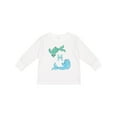 thumbnail image 1 of Inktastic Cute Pisces the Fish Zodiac Sign Boys or Girls Long Sleeve Toddler T-Shirt, 1 of 5