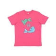 thumbnail image 1 of Inktastic Cute Pisces the Fish Zodiac Sign Youth T-Shirt, 1 of 5