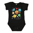 thumbnail image 1 of Inktastic Cute Planets, Kawaii Planets, Space, Cosmos, Stars Boys or Girls Baby Bodysuit, 1 of 5