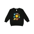 thumbnail image 1 of Inktastic Cute Planets, Solar System, Space, Cosmos, Galaxy Toddler Sweatshirt, 1 of 4