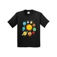 thumbnail image 1 of Inktastic Cute Planets, Solar System, Space, Cosmos, Galaxy Youth T-Shirt, 1 of 5