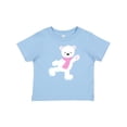 thumbnail image 1 of Inktastic Cute Polar Bear, White Bear, Ice Skating Bear Boys or Girls Baby T-Shirt, 1 of 5