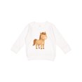 thumbnail image 1 of Inktastic Cute Pony Toddler Sweatshirt, 1 of 4