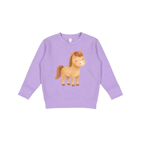 Inktastic Cute Pony Toddler Sweatshirt
