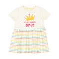 thumbnail image 1 of Inktastic Cute Princess is One 1st Birthday Girls Baby Dress, 1 of 5