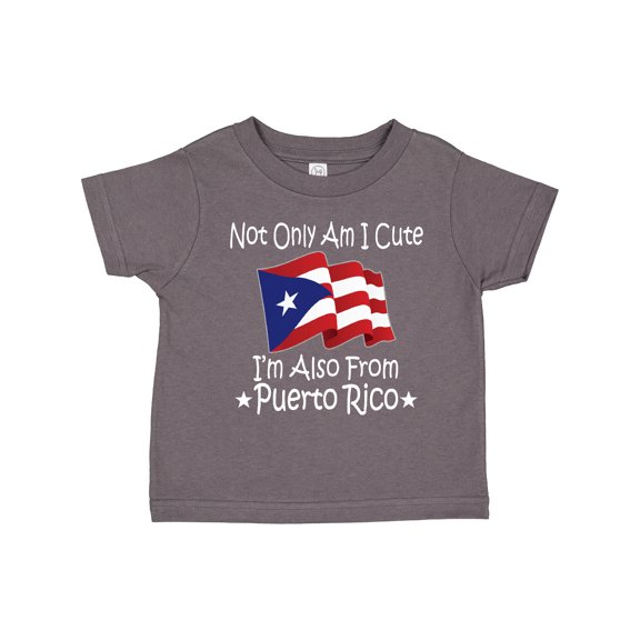 Inktastic Cute Puerto Rico Pride Boys or Girls Toddler T-Shirt