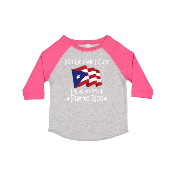 Inktastic Cute Puerto Rico Pride Boys or Girls Toddler T-Shirt