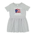 thumbnail image 1 of Inktastic Cute Puerto Rico Pride Girls Toddler Dress, 1 of 5