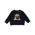thumbnail image 1 of Inktastic Cute Pug Illustration Baby Sweatshirt, 1 of 4