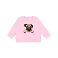 thumbnail image 1 of Inktastic Cute Pug Illustration Baby Sweatshirt, 1 of 4