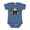 thumbnail image 1 of Inktastic Cute Pug Puppy Dog Boys or Girls Baby Bodysuit, 1 of 5