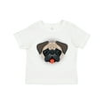thumbnail image 1 of Inktastic Cute Pug Puppy Dog Boys or Girls Toddler T-Shirt, 1 of 5